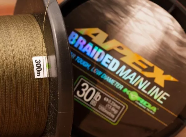 Korda APEX Braided Mainline 450 Meter (11,10€/100m)