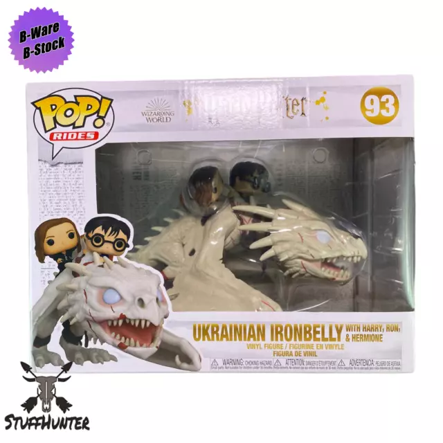 Funko Pop! Harry Potter Ukrainien Ironbelly #93 - B-Ware 2nd Life Neuf IDB11