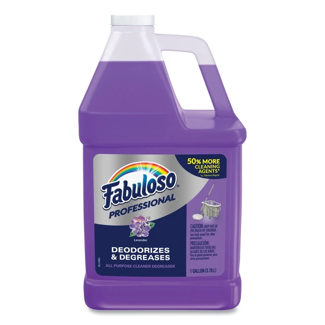 Fabuloso All-Purpose Cleaner Concentrate, Lavender Scent, 128 Oz Bottle