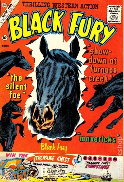 Black Fury #29 GD/VG 3.0 1961 Stock Image Low Grade