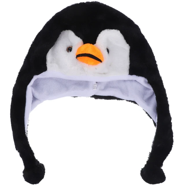 Chapeau Pingouin Tricoté Claire's – Fille – Taille Unique – Neuf Avec étiquette