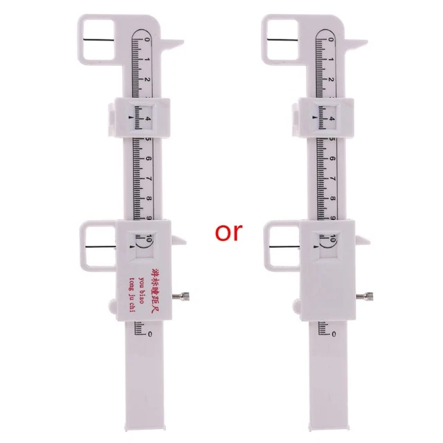 Optical Vernier PD Ruler Pupil Distance Meter Measure Device Kit for Hospital