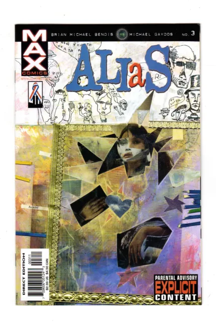 ALIAS #3  3rd appearance of Jessica Jones 1st print MAX 2002  FN / VFN condition