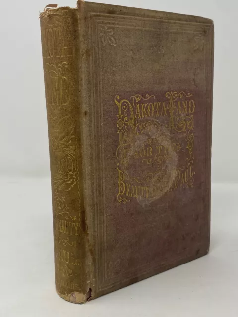 Col Hankins - Dakota Land or Beauty of St Paul Minnesota - 1868 1st 1st - SCARCE