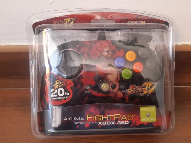 Manette FightPad 6 Boutons PS3 Street Fighter IV – Édition Bison – NEUVE Sous Blister