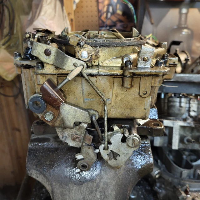 Hot Rod Rochester 4G Carburetor 7025125 65 66 Chevrolet Truck 327 Manual Choke
