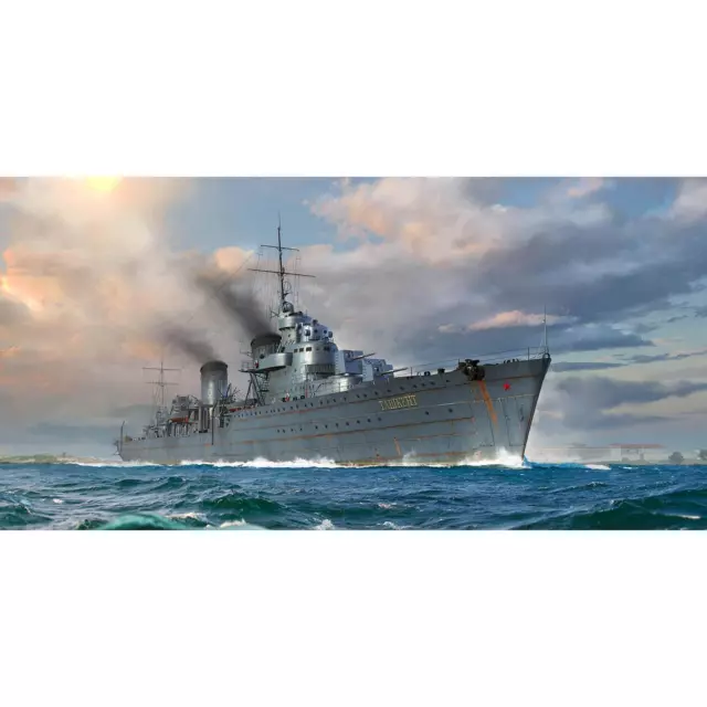 Trumpeter 1/700 Scale Russian Destroyer Taszkient 1940 Military Ship Model Kits