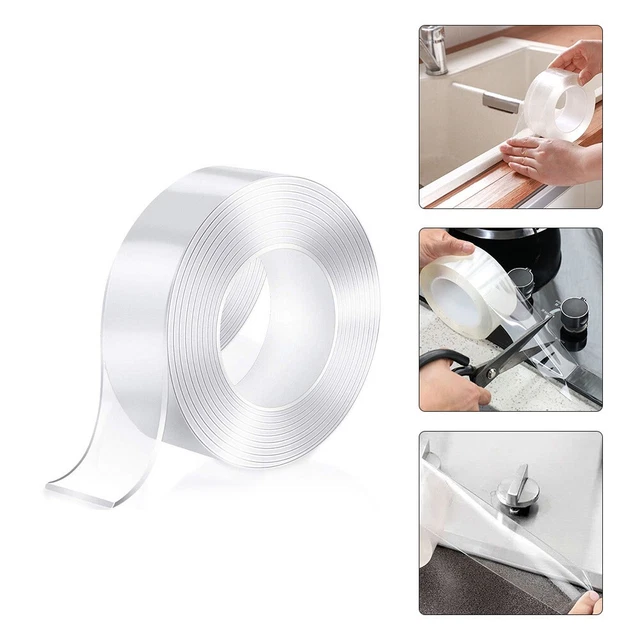 Cinta adhesiva cinta adhesiva tira adhesiva transparente impermeable sellado de doble cara