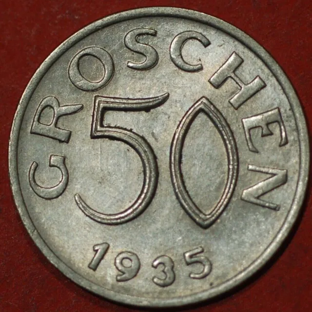Austria 50 Groschen 1935 KM# 2854