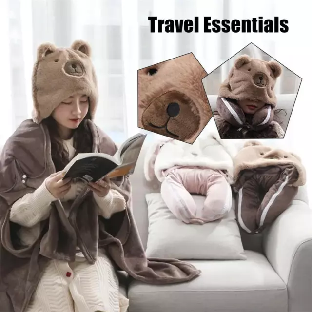 Travel pillow blanket) 9CK5
