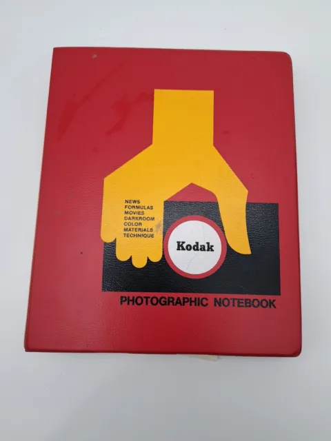 Kodak Photographic Notebook Camera Film Processing Guide Instruction Manual Book