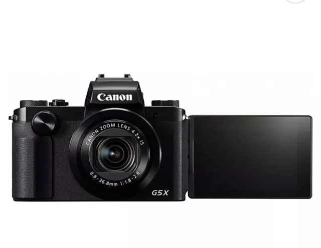 Canon PowerShot G5X Digital Camera - Black