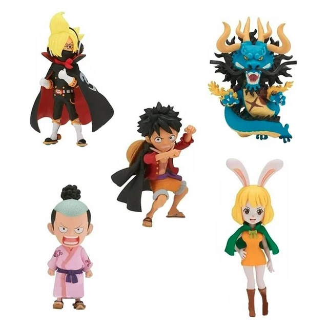 Lot 5 Figurines One Piece Wano Kuni Onigashima (Banpresto) Neuves