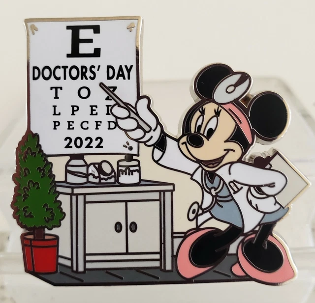 DISNEY DOCTORS DAY 2022 Minnie Mouse Lr PinFree Shipping! 41.90