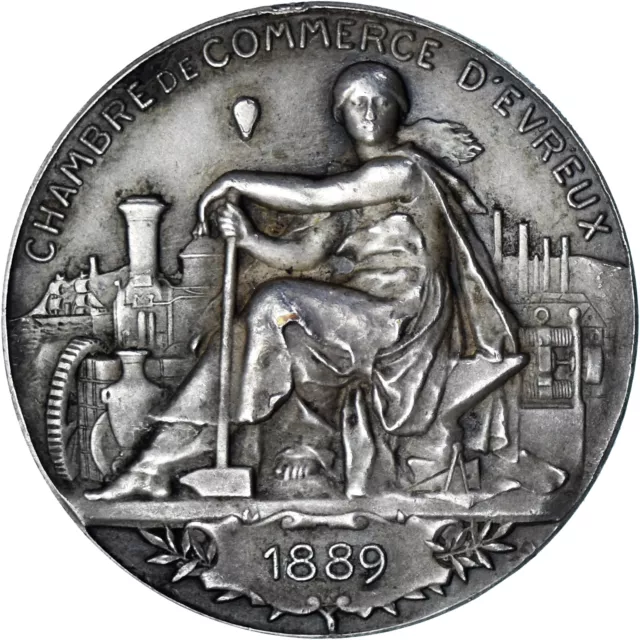 [#1156189] France, Medal, Inauguration de l'Hôtel de la Chambre de Commerce d'Ev
