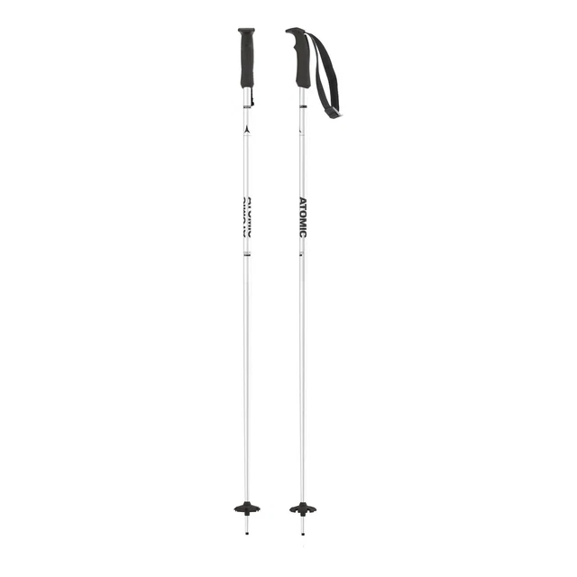 Atomic AMT Unisex Skistock Ski Alpin Aluminium Skistöcke 1 Paar Poles white NEU