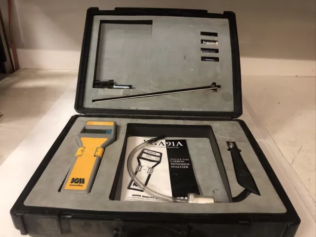 1 Used Kane-May SGA91A Single Gas Carbon Monoxide Analyzer