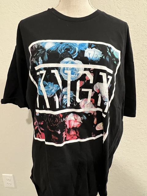 Last Kings t shirt adult XXL black graphic short sleeve cotton mens