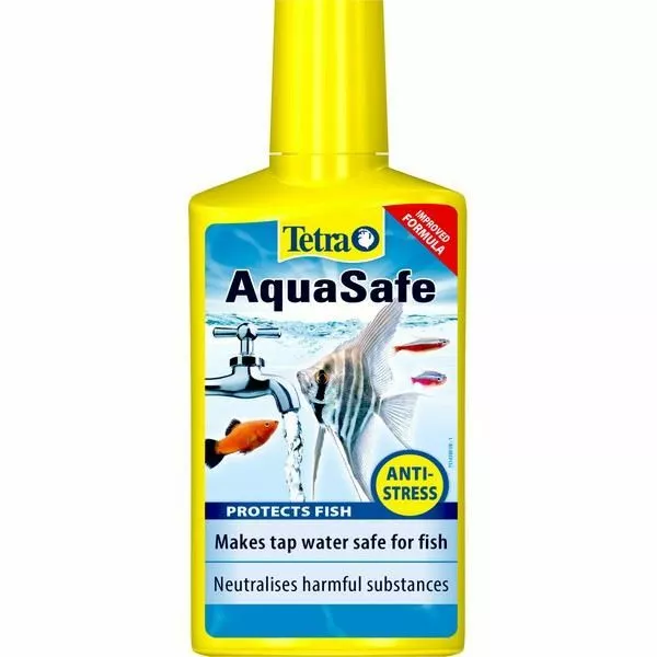 Tetra Aquasafe Anti Stress Eau Protection Après-shampoing Aquarium Remède 100ml