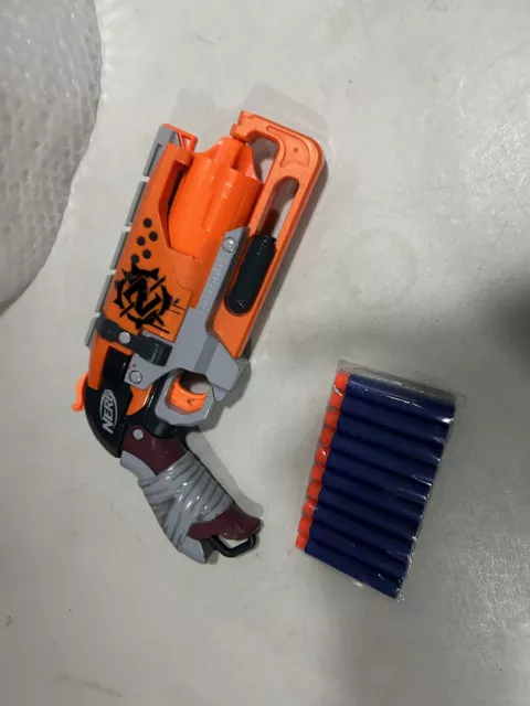 nerf gun hammershot zombie