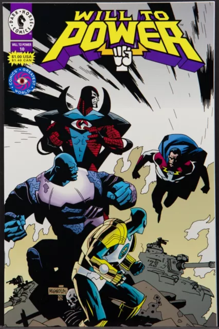 Will To Power-Comics Greatest World #10 - in NM-MT 9.8 condition - White Pages
