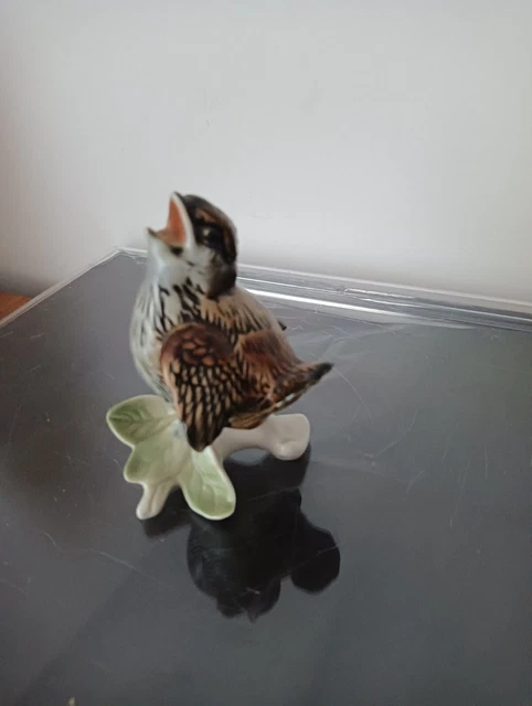 oiseau porcelaine de Saxe