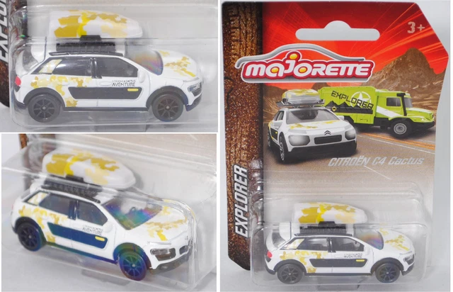 MAJORETTE 212057601 CITROEN C4 Cactus AVENTURE mit Dachbox, EXPLORER EUR  7,00 - PicClick FR