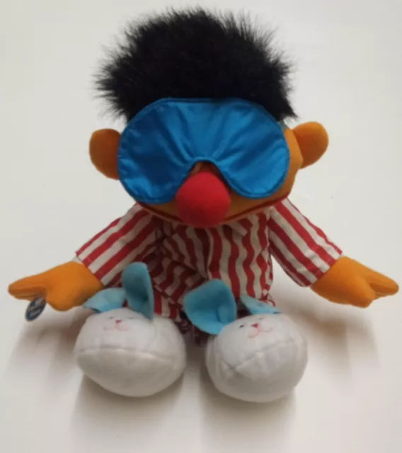 Sing and Snore Ernie Vintage 1996 Tyco Sesame Street Talking & Singing Doll