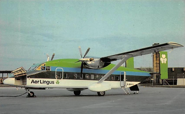 Airline Postcards       Aer Lingus El-BEG 330