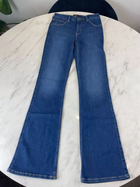 Jeans in denim elasticizzati nuovi con etichette BREESE - blu onda blu W28 L33