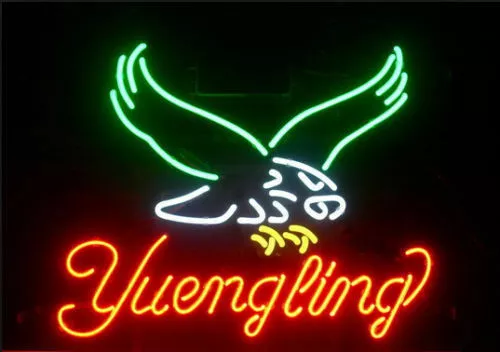 New Yuengling Eagle Beer Bar Man Cave Neon Light Sign 19"x15"