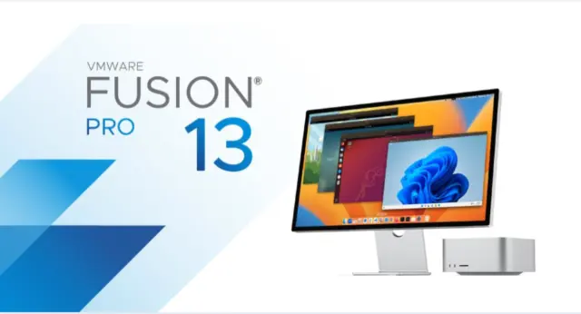 VMware Fusion 13.5.1 Pro MacOS DE Händler-Lebenslange Dauerlizenz-2024-UVP 200€-