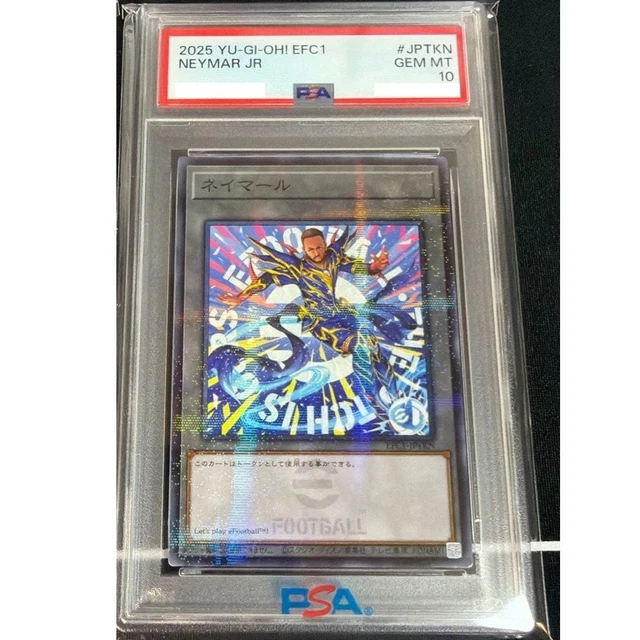 PSA 10 NEYMAR Jr Yu-Gi-Oh! Tarjeta japonesa EFC1 EUR 175,90