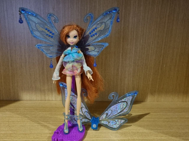 Winx Club Bloom Puppe Mit Leuchtenden Flügeln - 27cm Fairy Doll Mit Lichteffekt