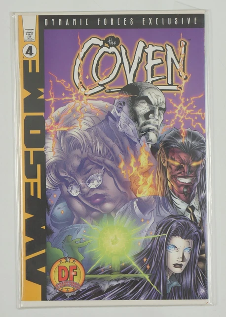 the Coven #4 VF/NM dynamic forces variant w/COA (#3,081/4,000) awesome bad girls