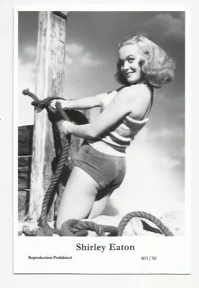 (Bx24) Shiorley Eaton Swiftsure Photo Postcard (401/30) Filmstar Pin Up Glamor