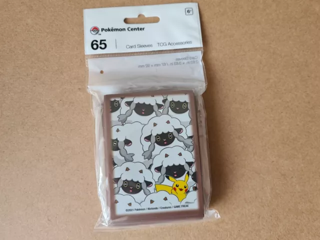 Exclusive Pokémon Center Sleeves - Wooloo/Wolly & Pikachu