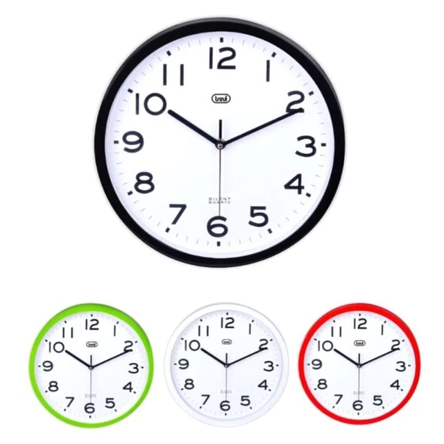 TFA Dostmann Orologio Da Parete Con Termometro E Igrometro Digitale - Bianco, Controllo Clima Interno, Al Quarzo - Foto 7