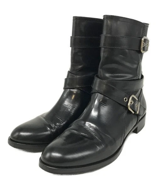 Gianvito Rossi Enamel Engineer Boots 23.5cm 9HG13