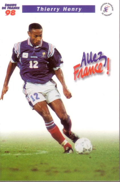 Figurine FT Champs Thierry Henry N•12 equipe de France Majorette