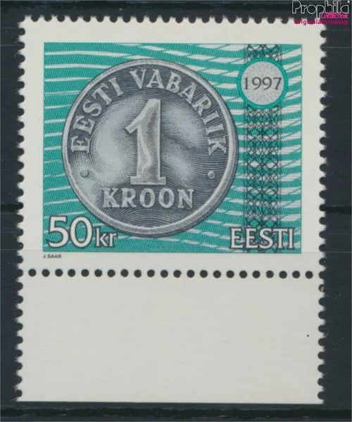 Briefmarken Estland 1997 Mi 308 (kompl.Ausg.) postfrisch(9273202