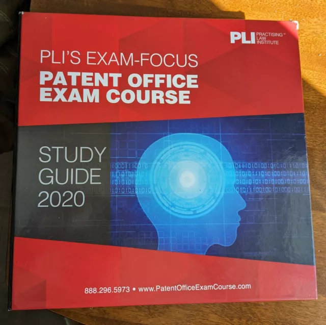 2020 PLI PATENT Bar Review Exam Focus Course Binder 405.00 PicClick