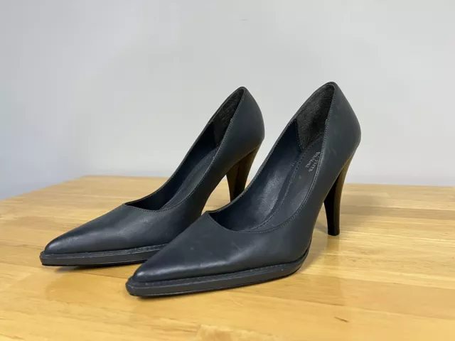 Simply Vera Wang High Heel Dark Gray Platform Pumps Shoes Heels Size 7.5