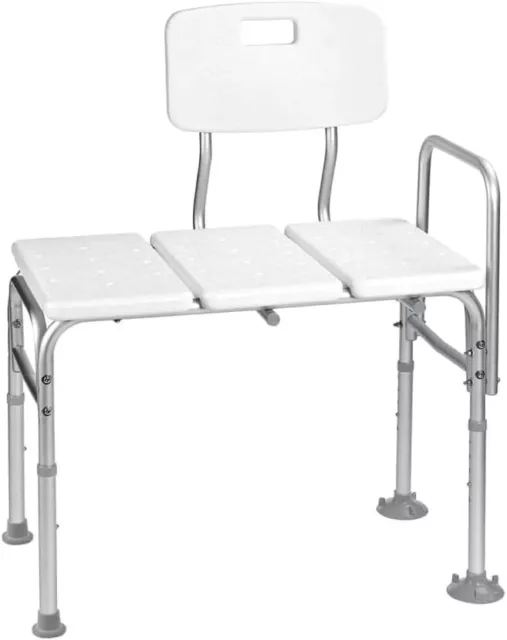 RIDDER Shower Chair Bathtub Transfer Bench White 150 kg