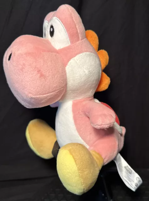 Pink yoshi best sale plush