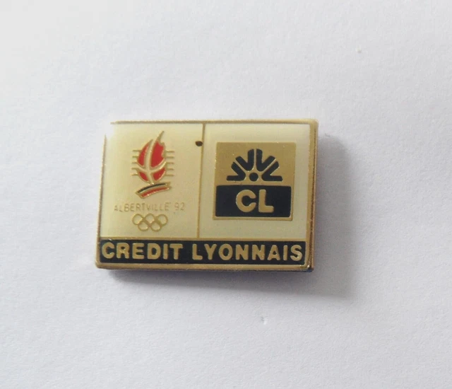 Pin's Credit Lyonnais JO Albertville 1992 – Édition Limitée Signée COJO
