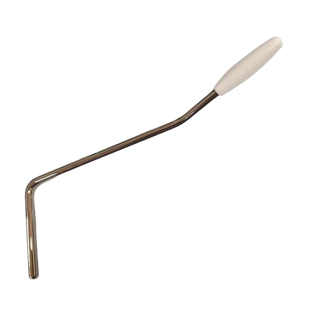 Wilkinson 5mm Push-in Left Hand Tremolo Arm Bar Korea WVC/WV2/WV6 White/Nickel