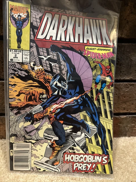 Darkhawk Vol 1 #2 Guest Starring Spider-Man / Hobgoblin Marvel Comics 1991