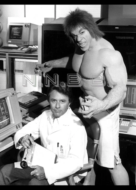 BILL BIXBY AND Lou Ferrigno The Incredible Hulk 10 X 8 Publicity Photo ...