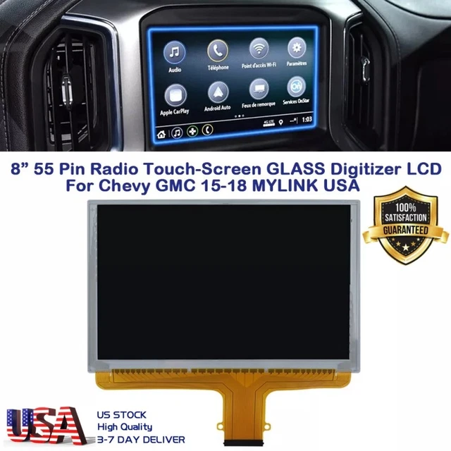 thumbnail image 2 of Replacement Glass Digitizer For 2015-2018 Chevy GMC MyLink Touchscreen (DJ080PA-01A) 2 of 4